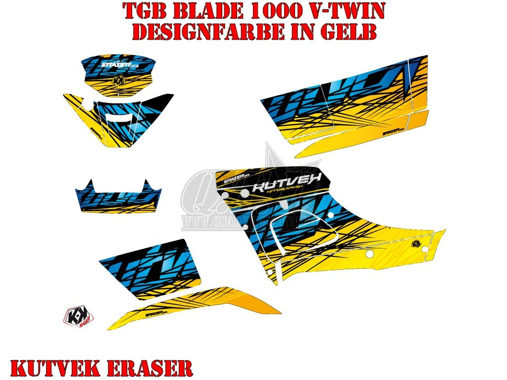 Eraser Gelb für TGB Blade 1000 V-Twin